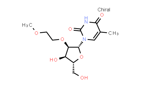 CAS No. 163759-49-7, 2'-O-(2-Methoxyethyl)-5-methyl-uridine