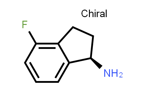 CAS No. 1637635-81-4, (R)-4-Fluoro-2,3-dihydro-1H-inden-1-amine