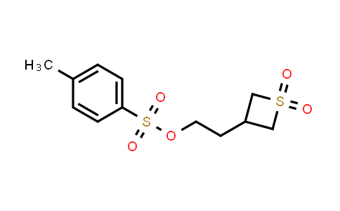 CAS No. 1637751-74-6, 2-(1,1-Dioxidothietan-3-yl)ethyl 4-methylbenzenesulfonate