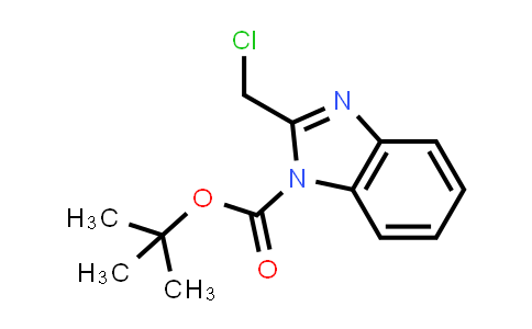CAS No. 163798-87-6, tert-Butyl 2-(chloromethyl)-1H-benzo[d]imidazole-1-carboxylate