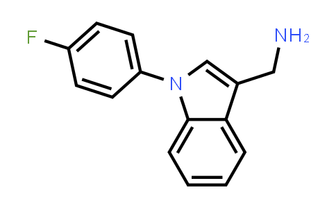 CAS No. 1638253-58-3, [1-(4-fluorophenyl)-1H-indol-3-yl]methanamine