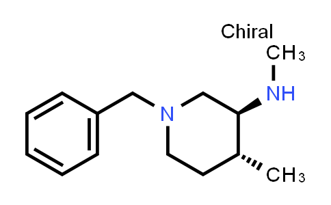 CAS No. 1638499-33-8, (3S,4R)-1-benzyl-N,4-dimethylpiperidin-3-amine