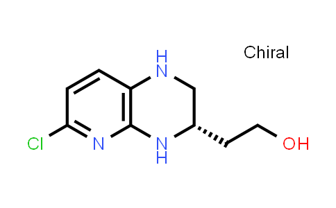 CAS No. 1638603-70-9, 2-[(3S)-6-Chloro-1H,2H,3H,4H-pyrido[2,3-b]pyrazin-3-yl]ethan-1-ol