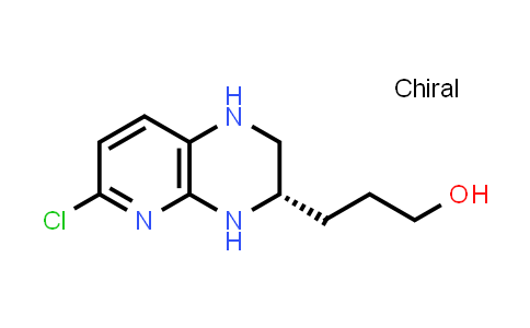 CAS No. 1638603-93-6, 3-[(3S)-6-Chloro-1H,2H,3H,4H-pyrido[2,3-b]pyrazin-3-yl]propan-1-ol