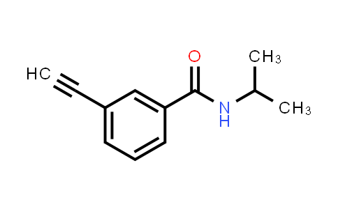CAS No. 1638638-00-2, 3-Ethynyl-N-isopropylbenzamide