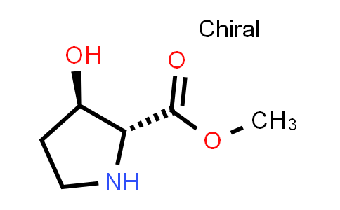 CAS No. 1638743-90-4, Methyl (2R,3R)-3-hydroxypyrrolidine-2-carboxylate
