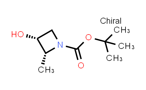 CAS No. 1638744-75-8, tert-Butyl (2R,3R)-3-hydroxy-2-methylazetidine-1-carboxylate