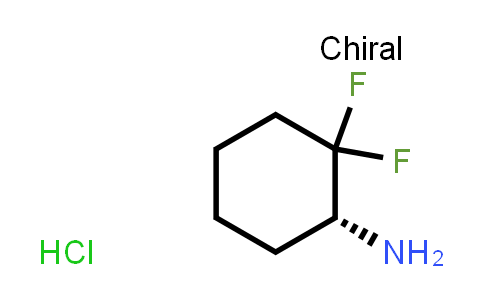 CAS No. 1638744-85-0, (1R)-2,2-Difluorocyclohexan-1-amine hydrochloride