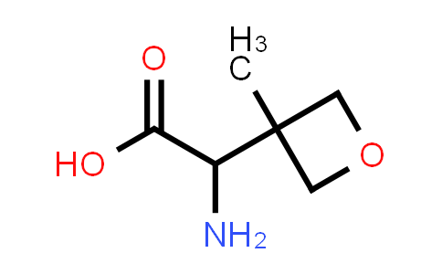 CAS No. 1638759-43-9, 2-Amino-2-(3-methyloxetan-3-yl)acetic acid