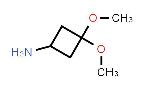 CAS No. 1638759-70-2, 3,3-Dimethoxycyclobutan-1-amine