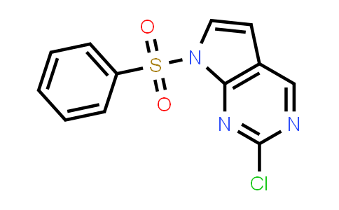 CAS No. 1638760-14-1, 7-(Benzenesulfonyl)-2-chloro-7H-pyrrolo[2,3-d]pyrimidine