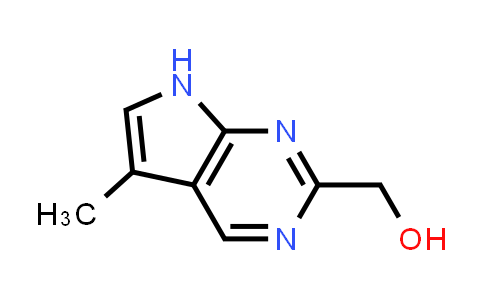 CAS No. 1638760-51-6, {5-Methyl-7H-pyrrolo[2,3-d]pyrimidin-2-yl}methanol