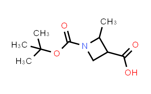 CAS No. 1638760-82-3, 1-[(Tert-butoxy)carbonyl]-2-methylazetidine-3-carboxylic acid