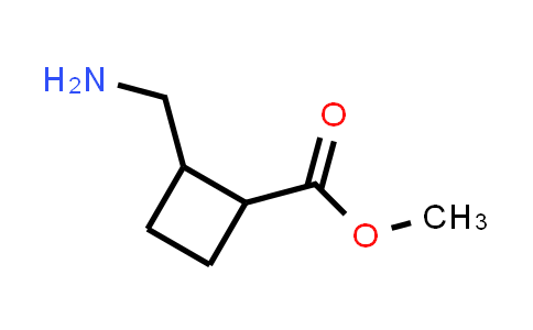 CAS No. 1638760-87-8, methyl 2-(Aminomethyl)cyclobutane-1-carboxylate