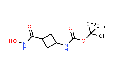 CAS No. 1638761-12-2, tert-Butyl N-[3-(hydroxycarbamoyl)cyclobutyl]carbamate