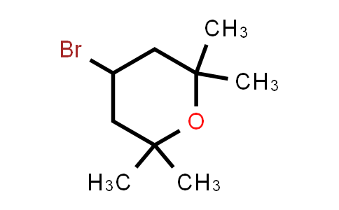 CAS No. 1638761-40-6, 4-Bromo-2,2,6,6-tetramethyltetrahydro-2H-pyran