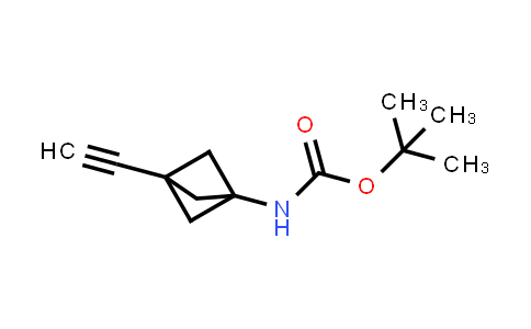CAS No. 1638761-54-2, tert-Butyl N-{3-ethynylbicyclo[1.1.1]pentan-1-yl}carbamate