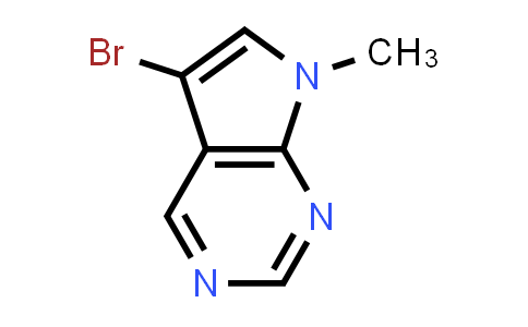 CAS No. 1638761-56-4, 5-Bromo-7-methyl-7H-pyrrolo[2,3-d]pyrimidine