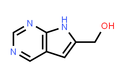 CAS No. 1638763-70-8, 7H-Pyrrolo[2,3-d]pyrimidin-6-ylmethanol
