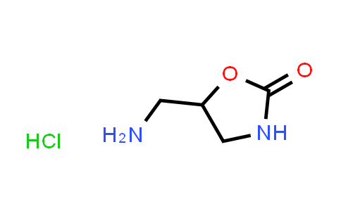 CAS No. 1638763-83-3, 5-(Aminomethyl)oxazolidin-2-one hydrochloride