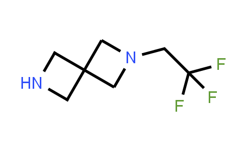 CAS No. 1638763-96-8, 2-(2,2,2-Trifluoroethyl)-2,6-diazaspiro[3.3]heptane
