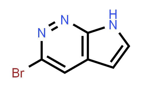 CAS No. 1638764-04-1, 3-Bromo-7H-pyrrolo[2,3-c]pyridazine