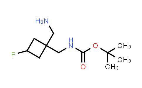 DY529724 | 1638764-14-3 | tert-Butyl N-{[1-(aminomethyl)-3-fluorocyclobutyl]methyl}carbamate