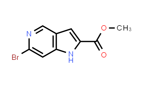 CAS No. 1638764-46-1, Methyl 6-bromo-1H-pyrrolo[3,2-c]pyridine-2-carboxylate
