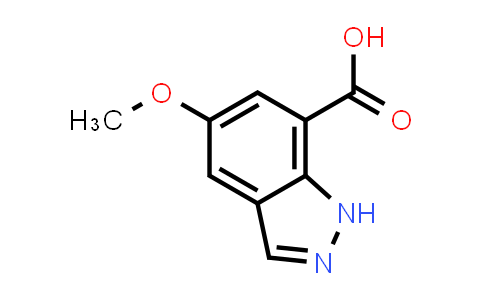 CAS No. 1638764-70-1, 5-Methoxy-1H-indazole-7-carboxylic acid