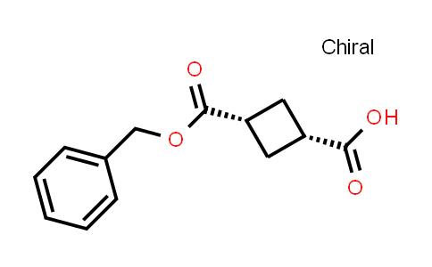 CAS No. 1638764-75-6, cis-3-(Benzyloxycarbonyl)cyclobutanecarboxylic acid