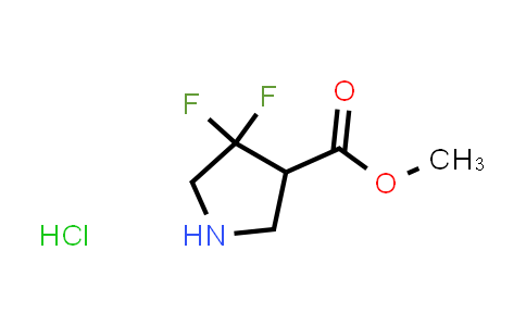 CAS No. 1638764-88-1, Methyl 4,4-difluoropyrrolidine-3-carboxylate hydrochloride