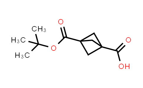 CAS No. 1638765-30-6, 3-[(tert-Butoxy)carbonyl]bicyclo[1.1.1]pentane-1-carboxylic acid