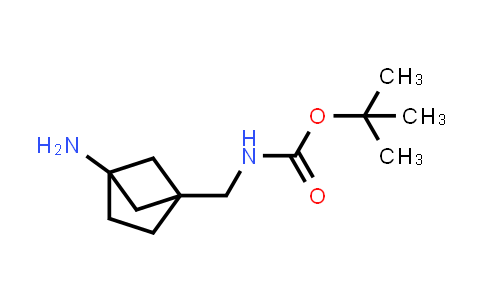 CAS No. 1638765-45-3, tert-Butyl ((4-aminobicyclo[2.1.1]hexan-1-yl)methyl)carbamate