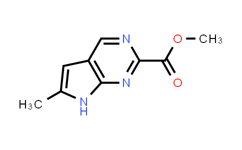 CAS No. 1638766-97-8, Methyl 6-methyl-7H-pyrrolo[2,3-d]pyrimidine-2-carboxylate