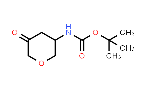 CAS No. 1638767-05-1, tert-Butyl N-(5-oxooxan-3-yl)carbamate