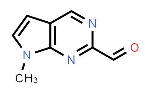 1638767-11-9 | 7-Methyl-7H-pyrrolo[2,3-d]pyrimidine-2-carbaldehyde