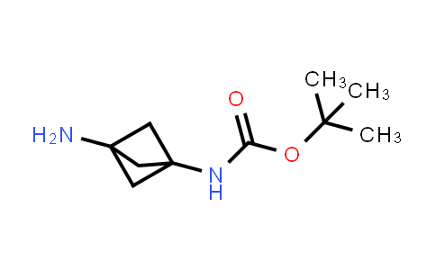 CAS No. 1638767-25-5, tert-Butyl (3-aminobicyclo[1.1.1]pentan-1-yl)carbamate