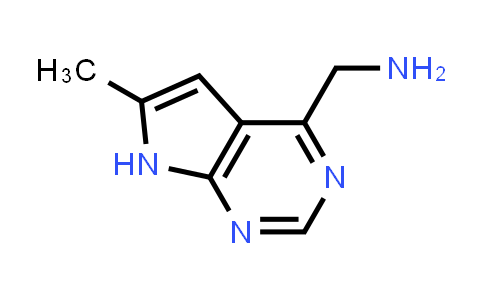 CAS No. 1638767-70-0, {6-Methyl-7H-pyrrolo[2,3-d]pyrimidin-4-yl}methanamine