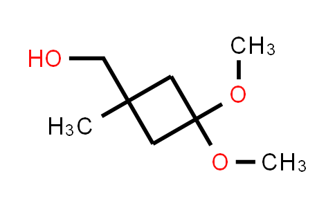 CAS No. 1638767-72-2, (3,3-Dimethoxy-1-methylcyclobutyl)methanol