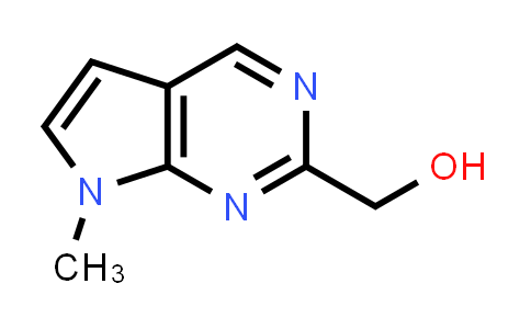 CAS No. 1638767-77-7, {7-Methyl-7H-pyrrolo[2,3-d]pyrimidin-2-yl}methanol