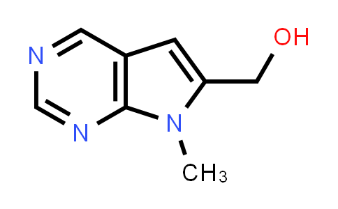 CAS No. 1638767-80-2, {7-Methyl-7H-pyrrolo[2,3-d]pyrimidin-6-yl}methanol