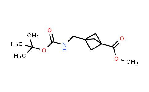 CAS No. 1638768-01-0, Methyl 3-({[(tert-butoxy)carbonyl]amino}methyl)bicyclo[1.1.1]pentane-1-carboxylate