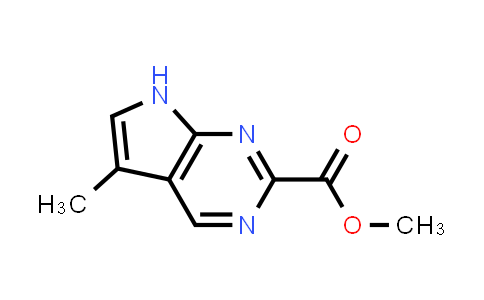 CAS No. 1638768-04-3, Methyl 5-methyl-7H-pyrrolo[2,3-d]pyrimidine-2-carboxylate
