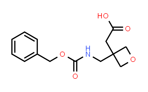 CAS No. 1638768-10-1, 2-[3-({[(Benzyloxy)carbonyl]amino}methyl)oxetan-3-yl]acetic acid