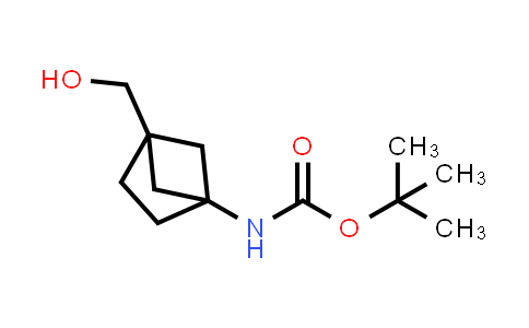 CAS No. 1638768-33-8, tert-Butyl (4-(hydroxymethyl)bicyclo[2.1.1]hexan-1-yl)carbamate