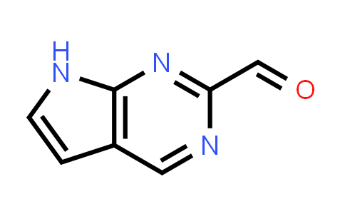 CAS No. 1638768-34-9, 7H-Pyrrolo[2,3-d]pyrimidine-2-carbaldehyde