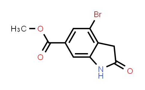CAS No. 1638768-53-2, Methyl 4-bromo-2-oxo-2,3-dihydro-1H-indole-6-carboxylate