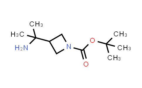 CAS No. 1638768-77-0, tert-Butyl 3-(2-aminopropan-2-yl)azetidine-1-carboxylate