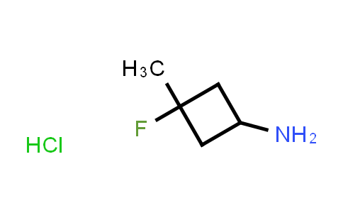 CAS No. 1638768-85-0, 3-Fluoro-3-methylcyclobutan-1-amine hydrochloride