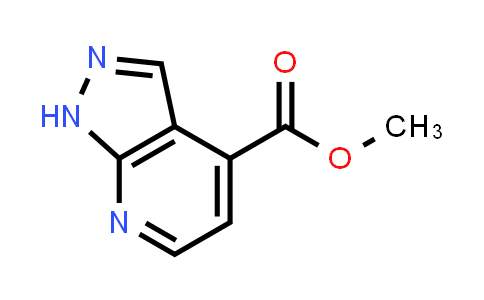 CAS No. 1638769-07-9, Methyl 1H-pyrazolo[3,4-b]pyridine-4-carboxylate